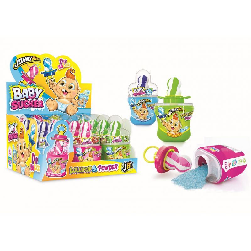 Johnny Bee Baby Sucker Pop - 12 Count