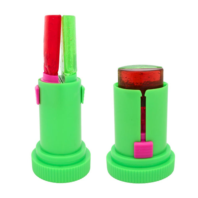 Crazy Candy Factory Push Up Duo Lollipop 124g - 12 Count