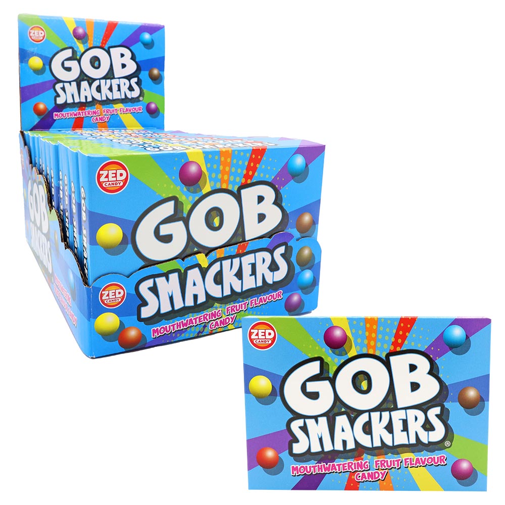 Zed Candy Gobsmackers Box 120g - 10 Count