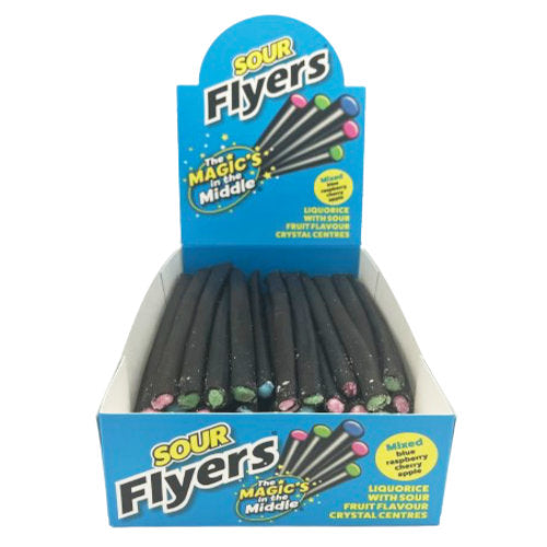 Giant Sour Liquorice Flyers - 40 Count