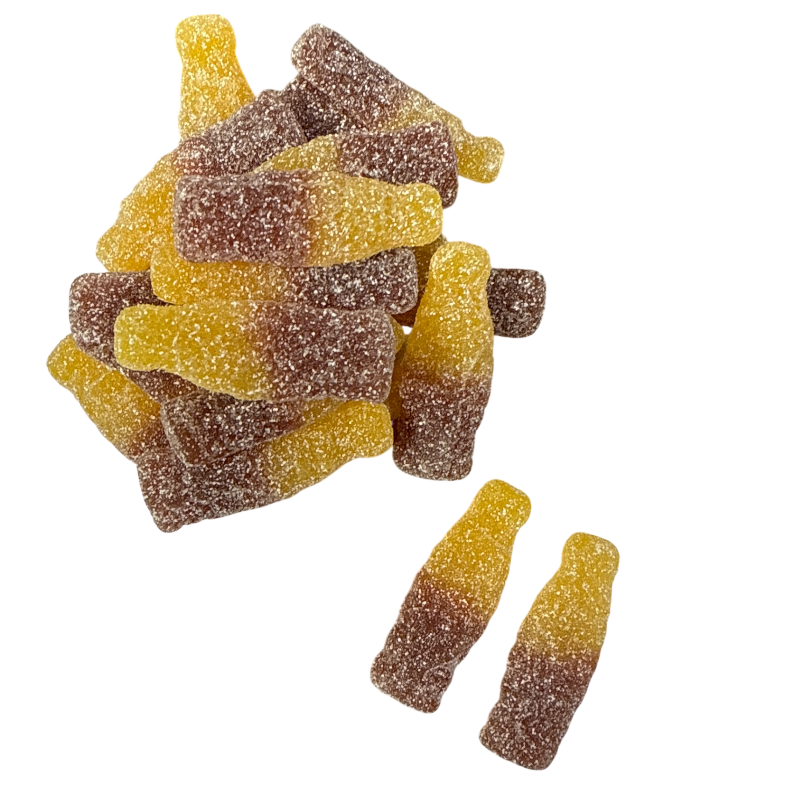 Malaco Sour Cola & Mango Bottles - 2.4kg