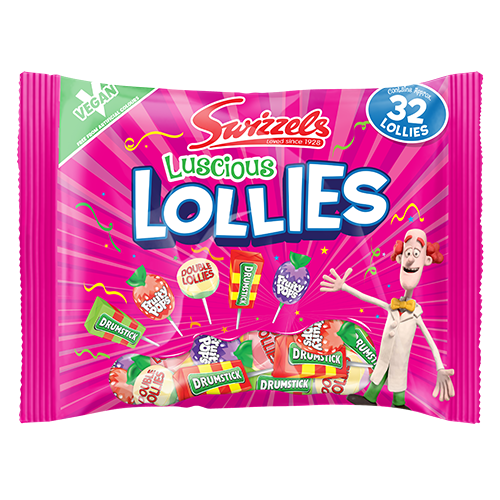 Swizzels Luscious Lollies Bag 354g - 10 Count *BBD END NOV 25*