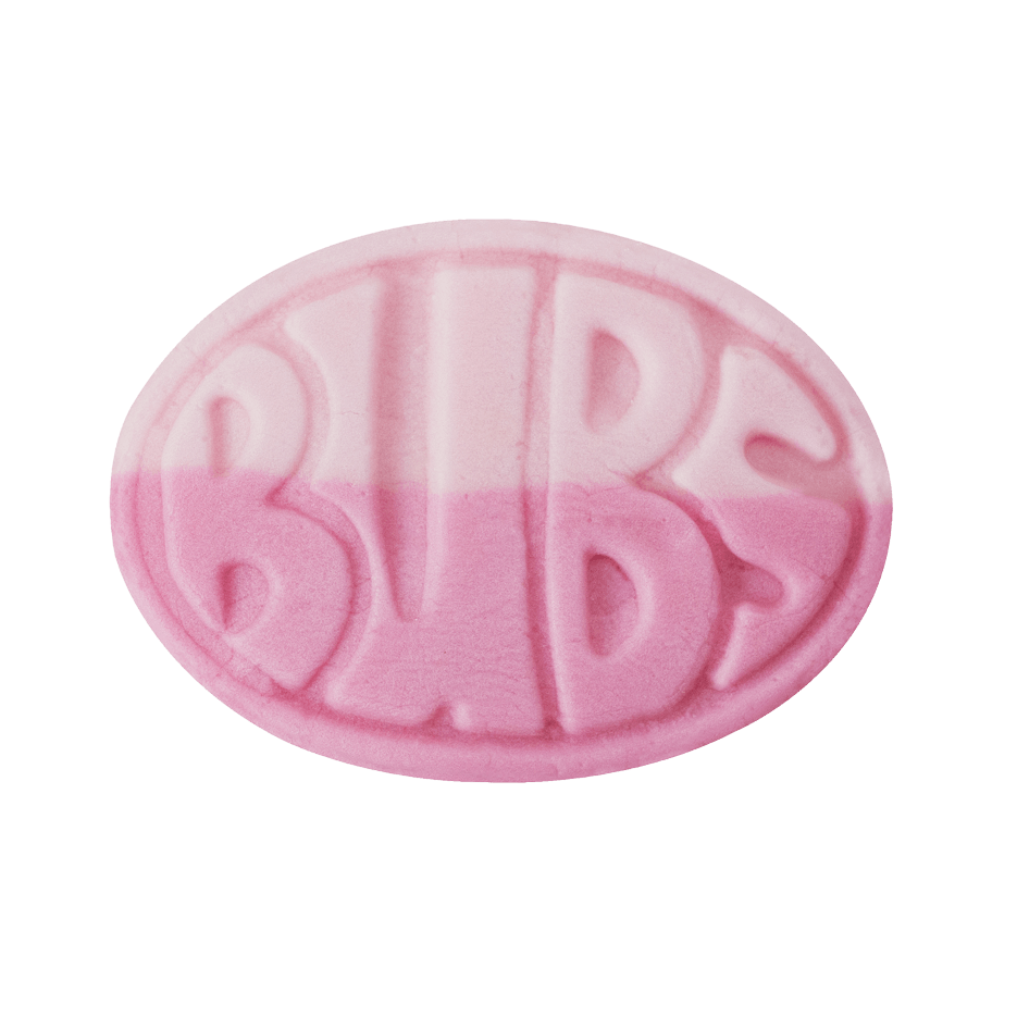 Bubs Vegan Strawberry & Pomegranate Ovals - 2.8kg