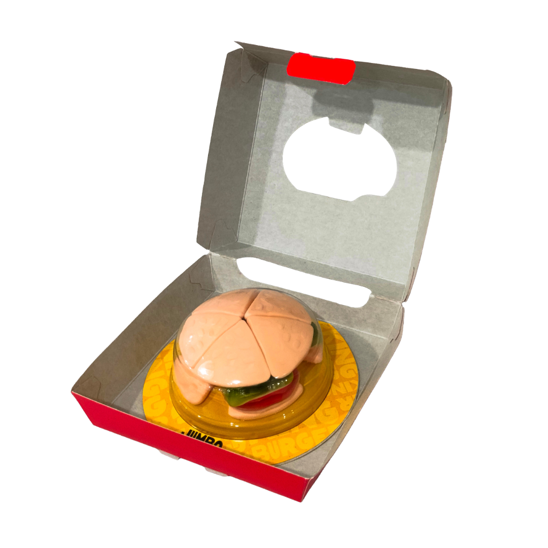 Gummi King Gummy Jumbo Burger Box 88g - 6 Count