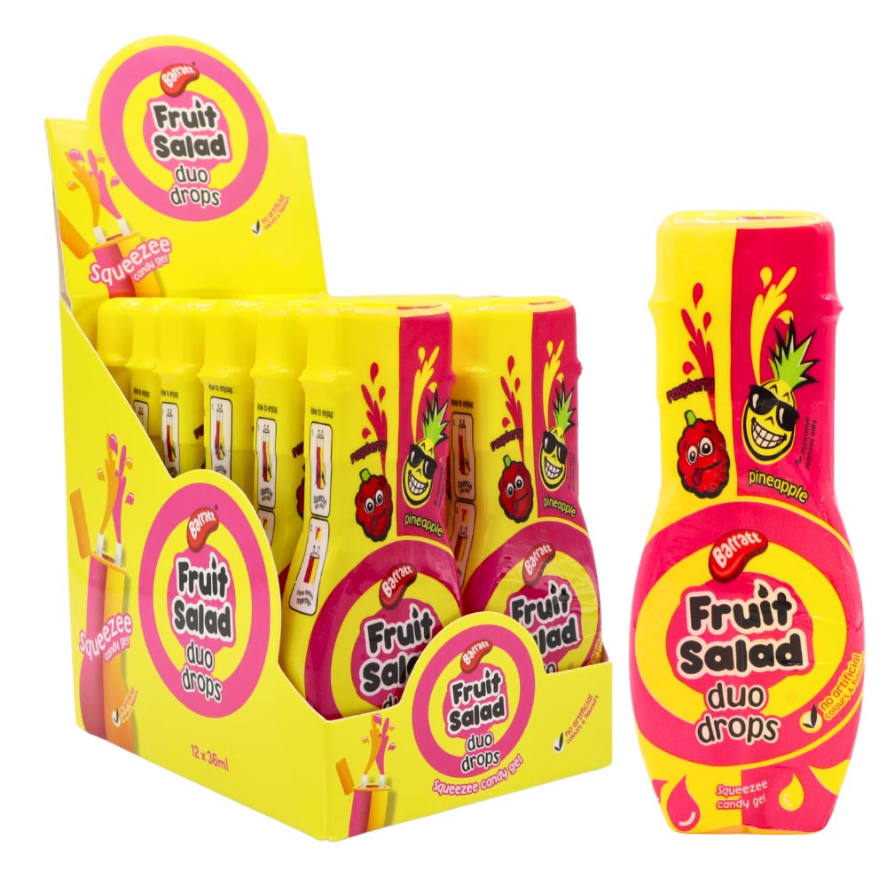 Barratt Fruit Salad Duo Drops 36ml - 12 Count