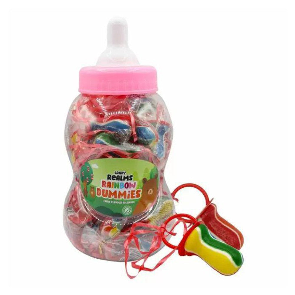 Candy Realms Rainbow Dummies 60g Jar - 30 Count
