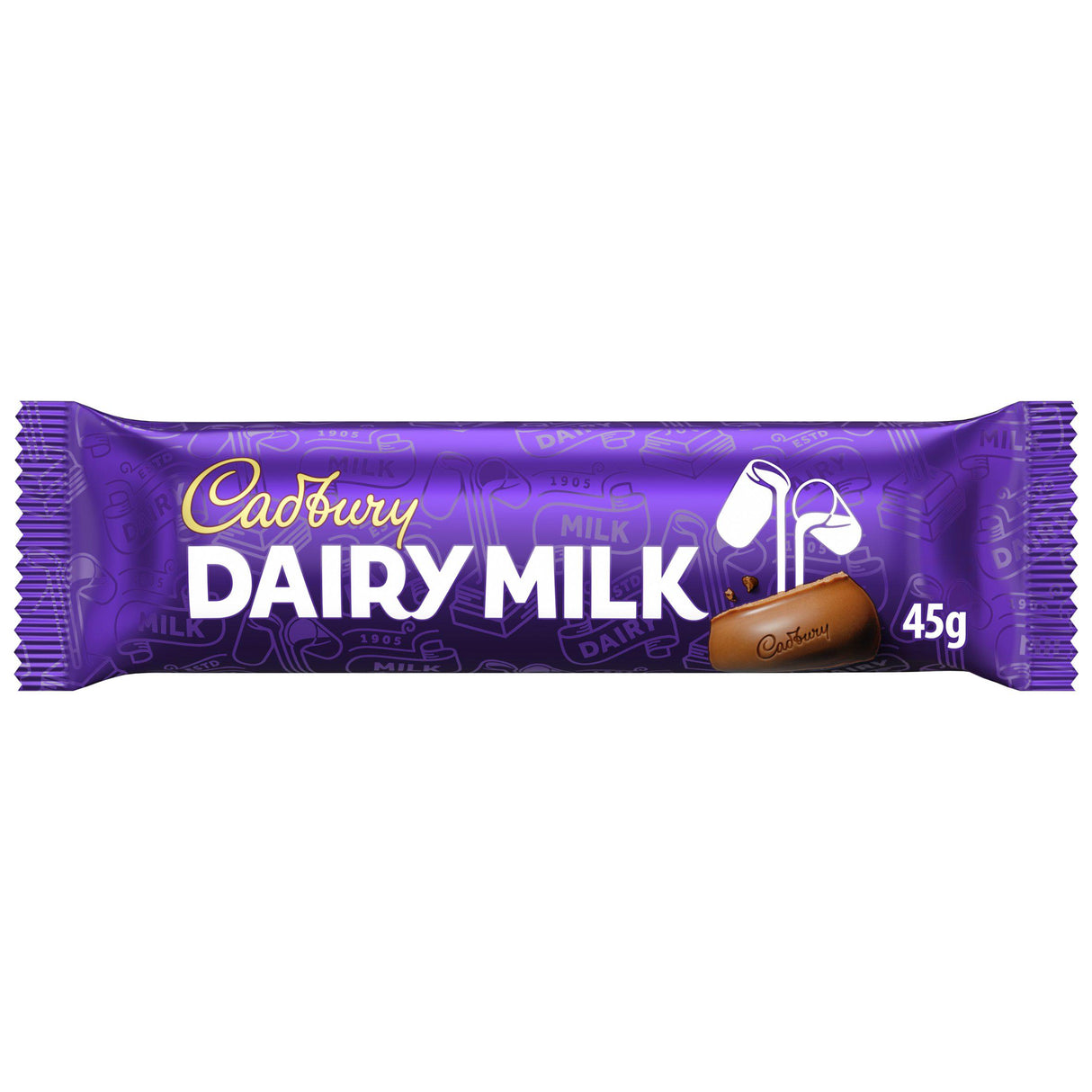 Cadbury Dairy Milk Chocolate Bar - 48 Count