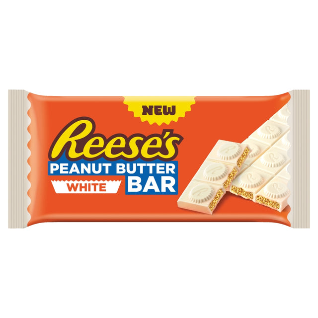 Reeses Peanut Butter White Chocolate Bar 90g - 16 Count
