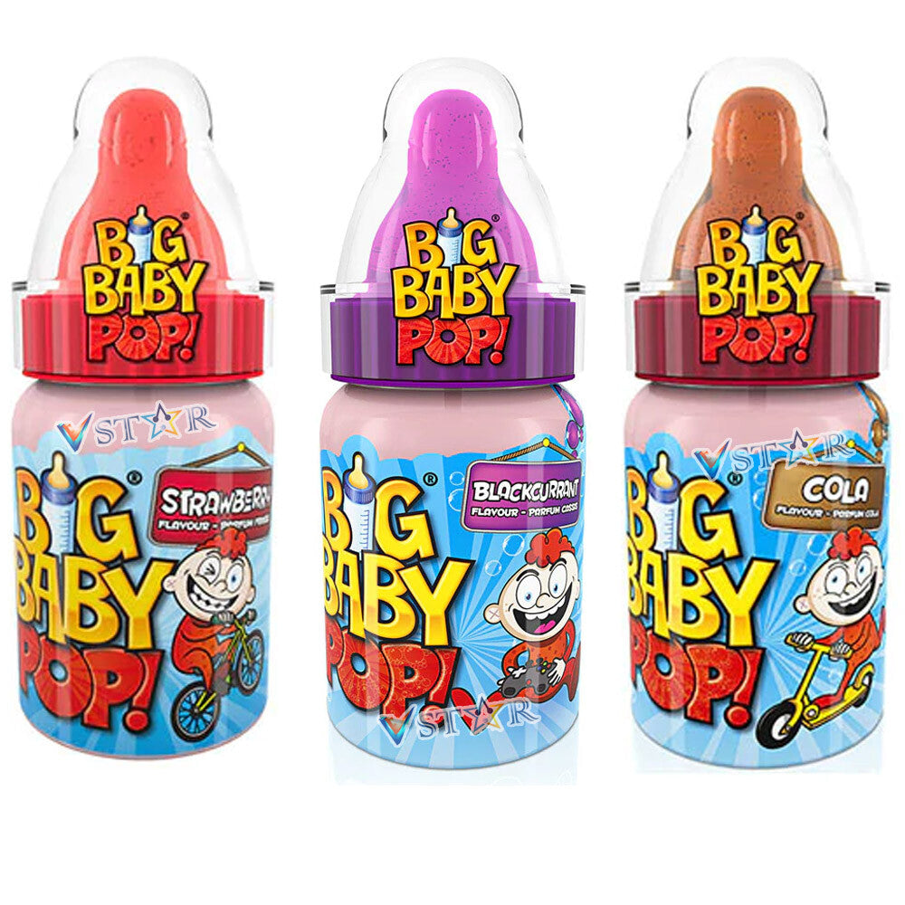 Topps Big Baby Pops Favourites - 12 Count