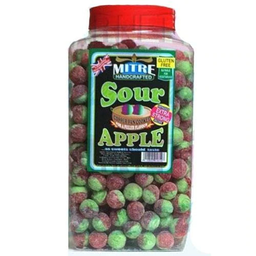 Barnetts Mega Sour Apple Flavour Sweets, 3 kg : : Grocery