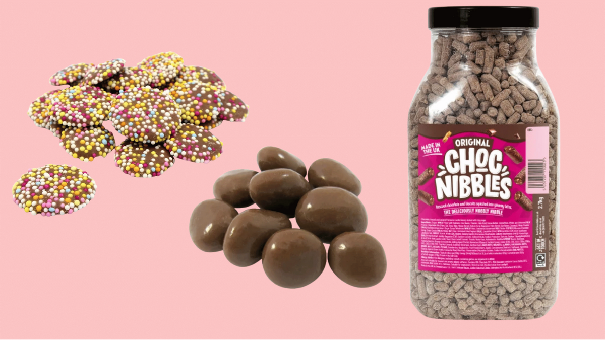 Chocolate Raisins, Jazzles and Choc Nibbles: Chocolate Pick and Mix Favourites