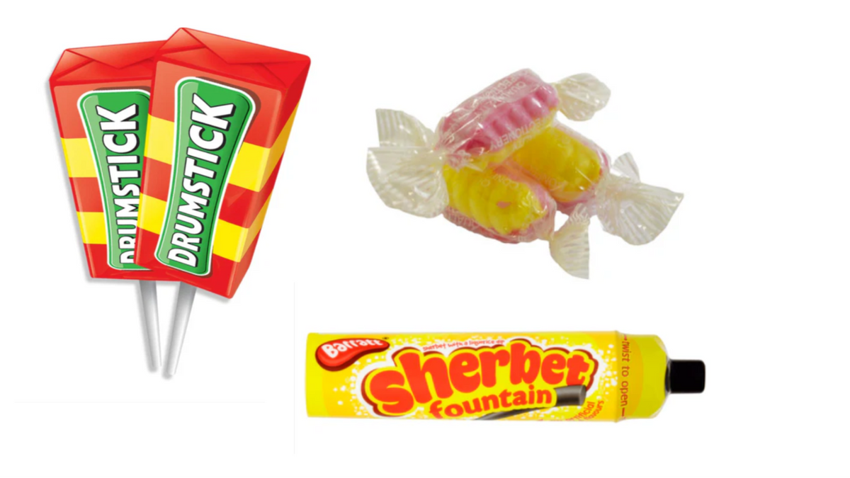 Top Retro Sweets in the UK, From Drumstick Lollies to Rhubarb and Cust ...