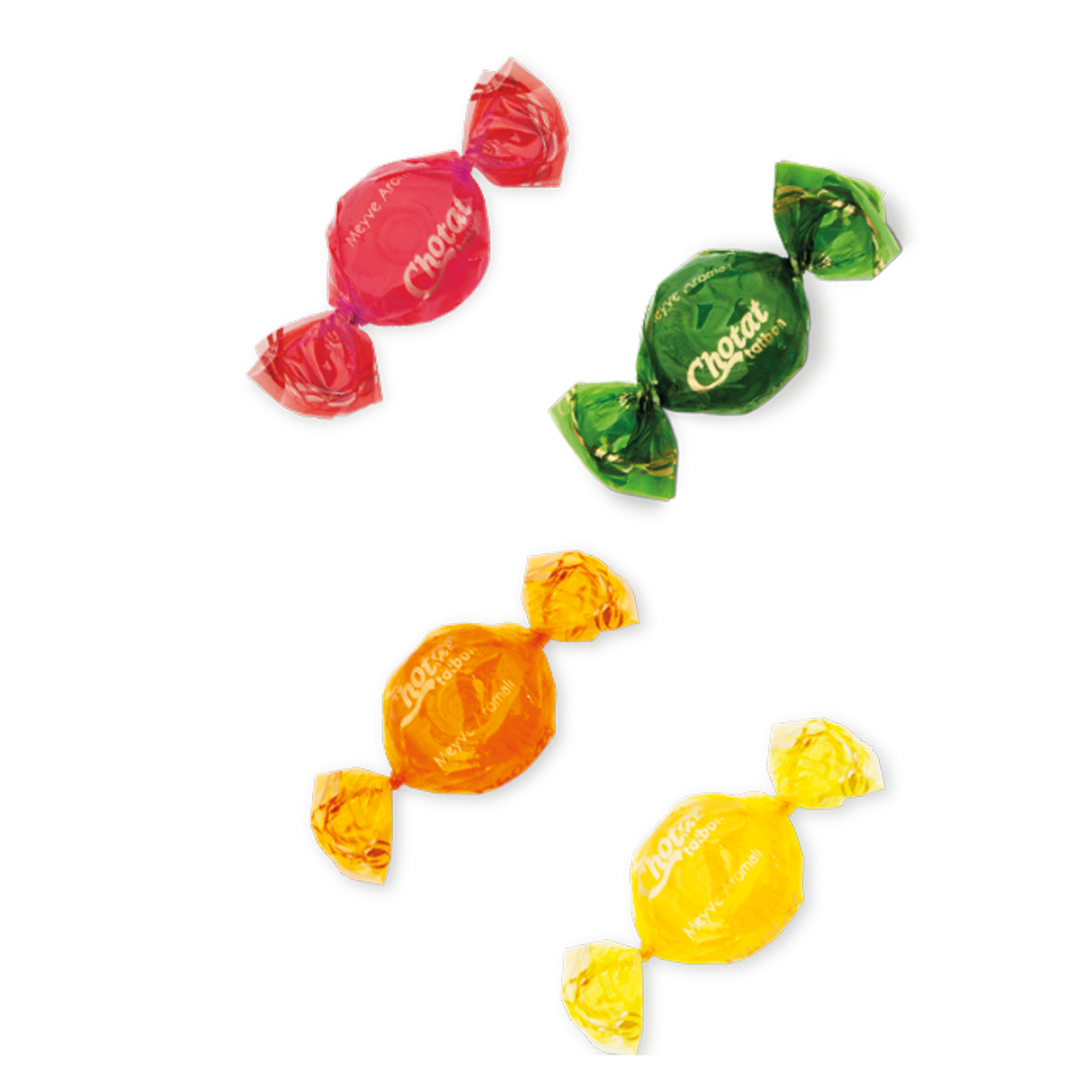 Yummys Chotat Assorted Fruit Hard Candy - 1kg