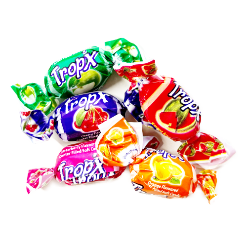 Yummys Tropix Soft Fruit Filled Candy Chews - 1kg