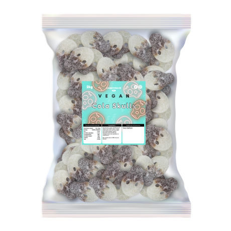 Candycrave Vegan Fizzy Cola Skulls - 2kg