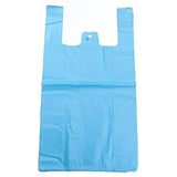 Blue Recycled Vest Carriers - 100 Count