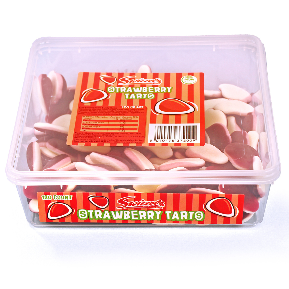 Swizzels Strawberry Tarts - 120 Count *BBD END MARCH 2026*