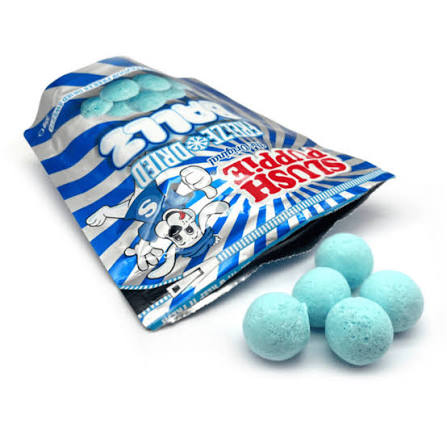 Slush Puppie Freeze Dried Balls Pouch 90g - 12 Count
