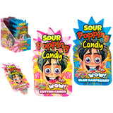 PMS Sour Popping Candy Pouches 9g - 24 Count