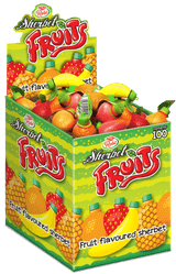 Rose Sherbet Fruits 10g - 100 Count