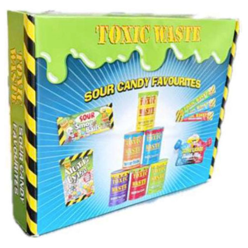 Toxic Waste Large Sour Candy Gift Box Assortment - 460g