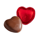 Whitakers Red Foiled Chocolate Hearts - 1kg