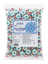 Eosa Blue Raspberry Heart Rock Candy - 1kg
