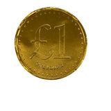 Large Gold Milk Chocolate £1 Coins 26g - 36 Count