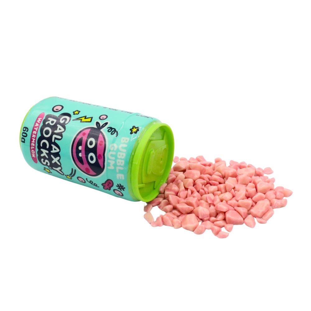 Sweet Bandit Galaxy Rocks Gum 60g - 12 Count