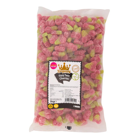 Kingsway Fizzy Twin Cherries - 3kg