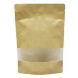 Eco Kraft Empty Pouch W160mm x H270mm - 50 Count