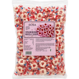 Eosa Strawberry Heart Rock Candy - 1kg