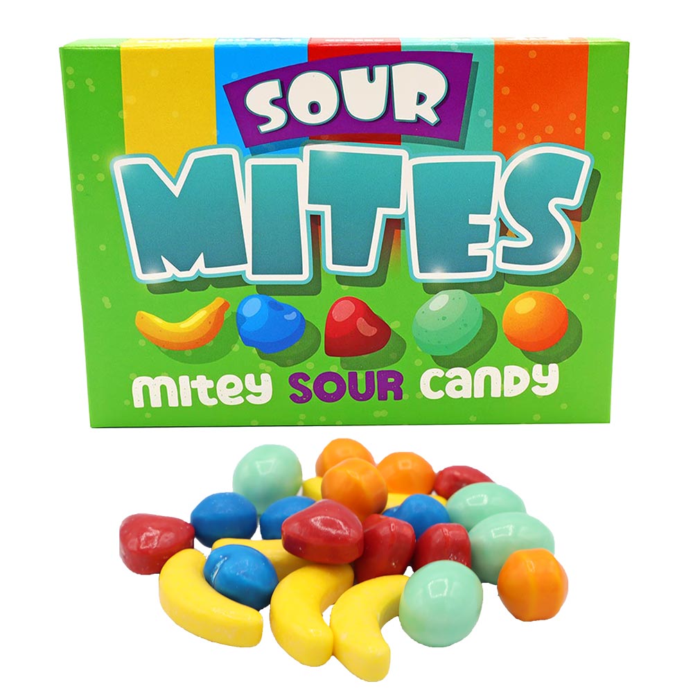 Wholesale Zed Candy Sour Mites Box 120g - 12 Count | Appleton Sweets