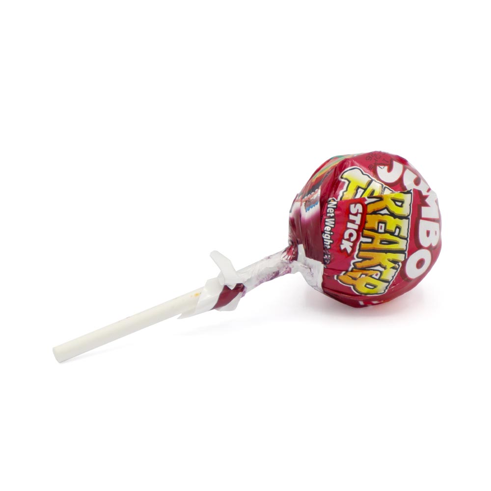 Wholesale Zed Candy JUMBO Cherry Jawbreaker Pops - 40 Count