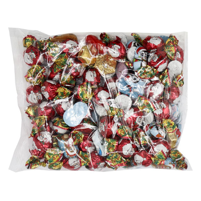 Milk Chocolate Christmas Assortment Bag - 1kg