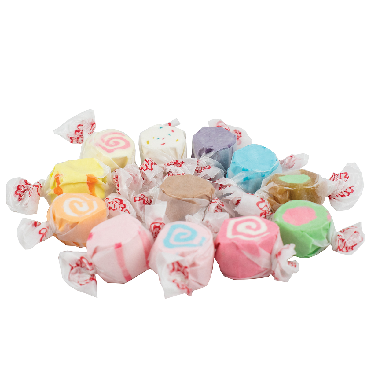Taffy Town Assorted 12 Flavoured Taffy 5lb Bag - 2.26kg