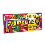 Zed Candy Screamers Dip & Lick 3 Pack - 12 Count