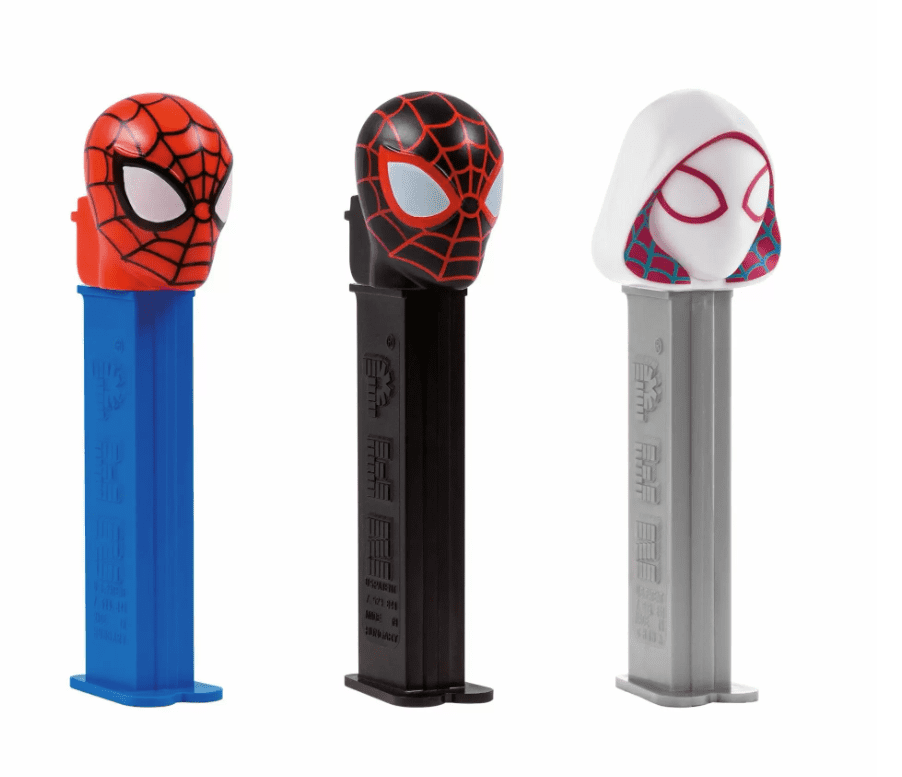 Pez Spiderman 1+2 Dispensers - 12 Count