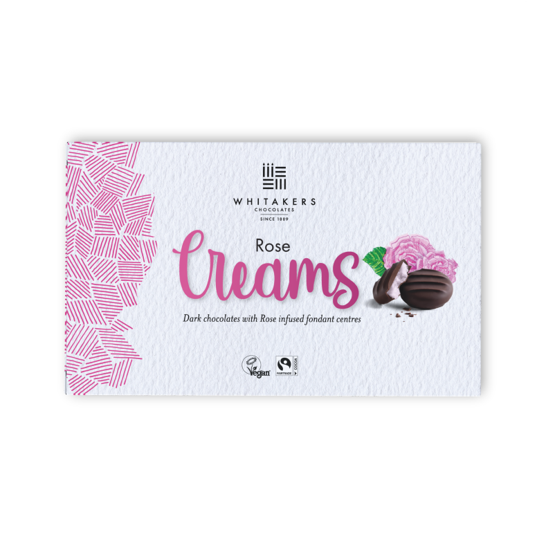 Wholesale Whitakers Rose Creams - 14 Count | Appleton Sweets