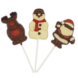 Stockleys Christmas Milk Chocolate Lollipops 35g - 27 Count