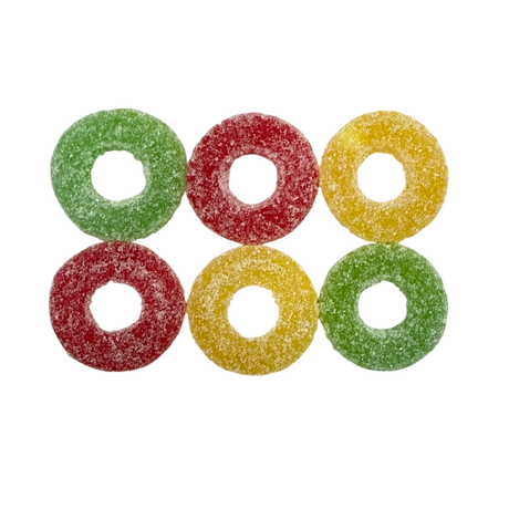 Franssons Sour Fruity Rings - 1.5kg