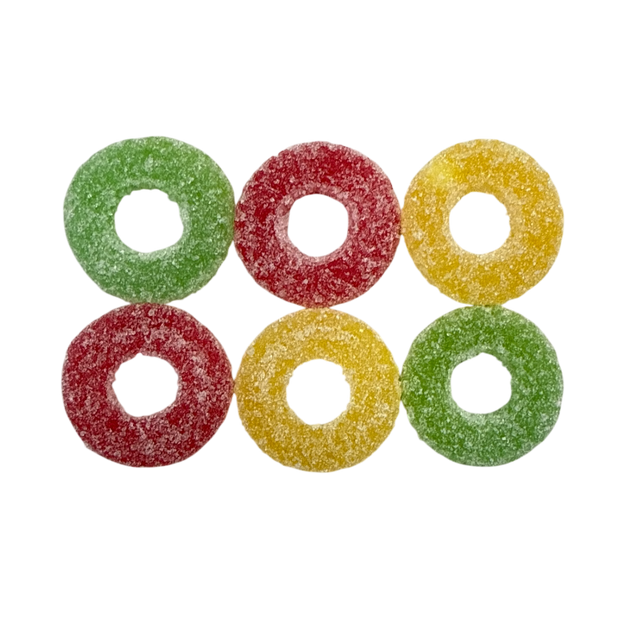 Franssons Sour Fruity Rings - 1.5kg