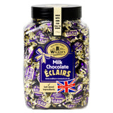 Walkers Toffee Milk Chocolate Eclairs 1.25kg Gift Jar