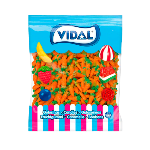 Vidal Jelly Gummy Carrots - 1kg