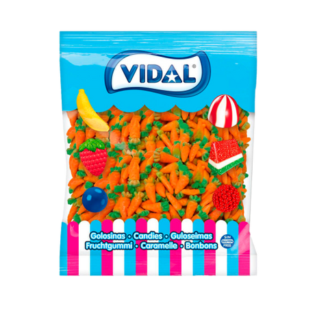 Vidal Jelly Gummy Carrots - 1kg