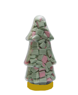 MPS Empty Christmas Tree Jar With Gold Lid - 16 Count