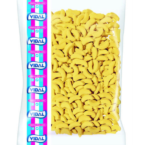 Vidal Mini Foam Bananas - 1kg