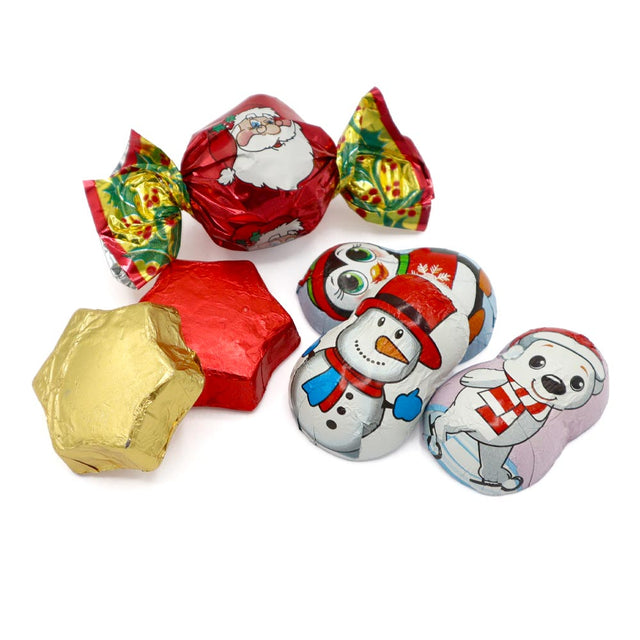 Milk Chocolate Christmas Assortment Bag - 1kg