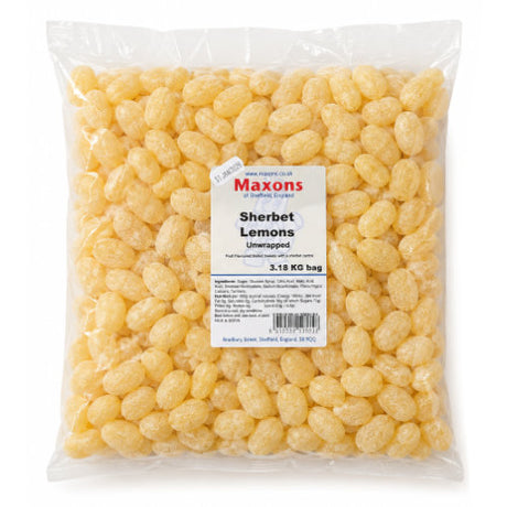 Maxons Un-Wrapped Sherbet Lemons - 3.18kg