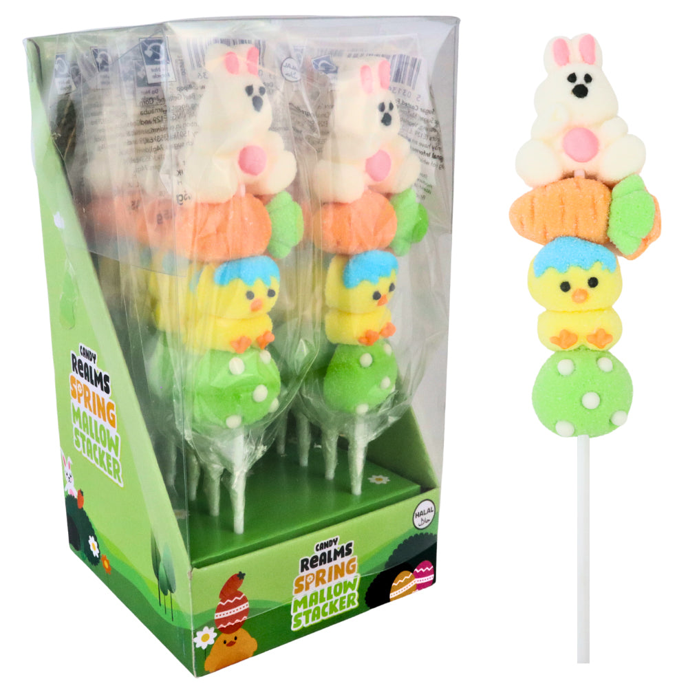 Candy Realms Spring Mallow Stacker 45g - 12 Count